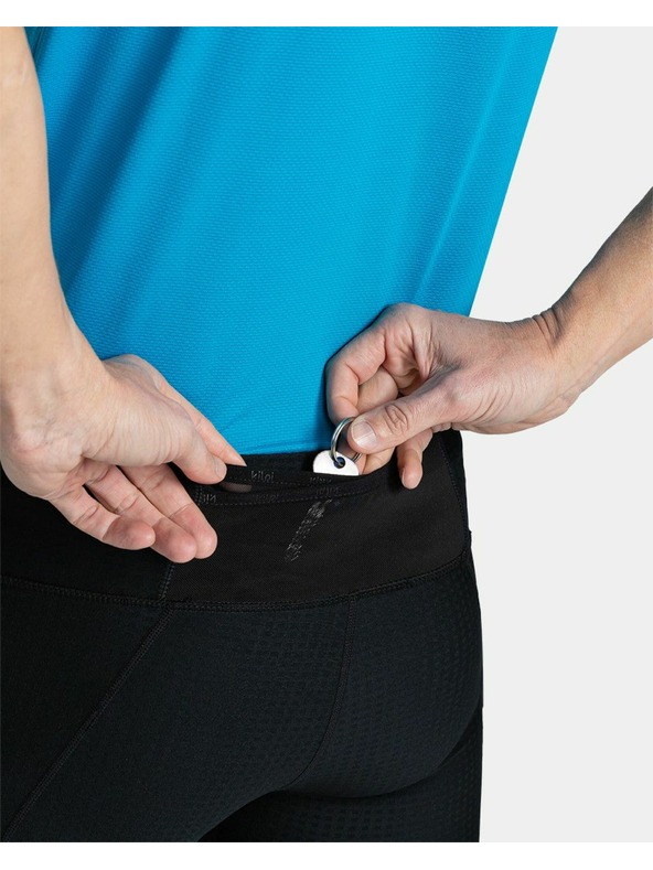 Kilpi Fekete férfi 3/4-es kompressziós leggings Kilpi TERRY-M