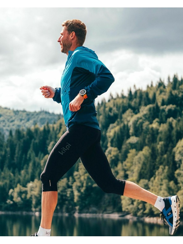 Kilpi Fekete férfi 3/4-es kompressziós leggings Kilpi TERRY-M