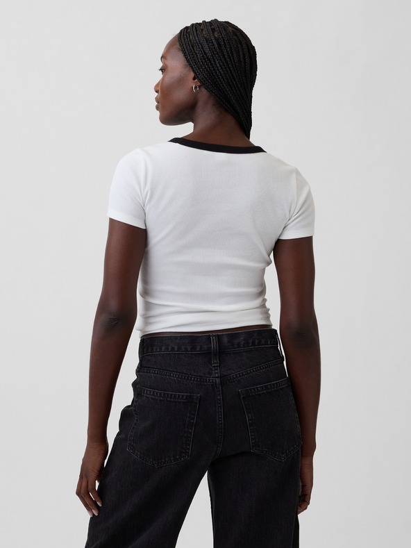 GAP Bordás póló logóval GAP