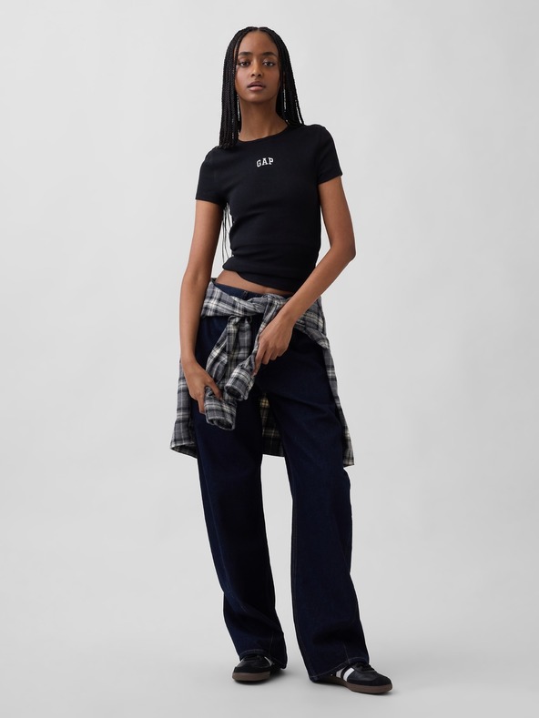 GAP Bordás póló logóval GAP