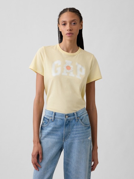 GAP GAP logó v-ss camo arch póló