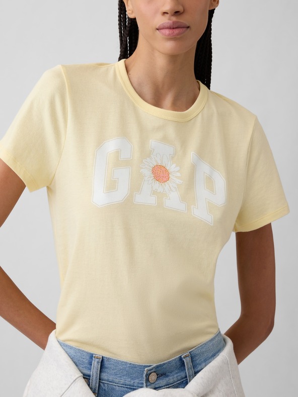 GAP GAP logó v-ss camo arch póló