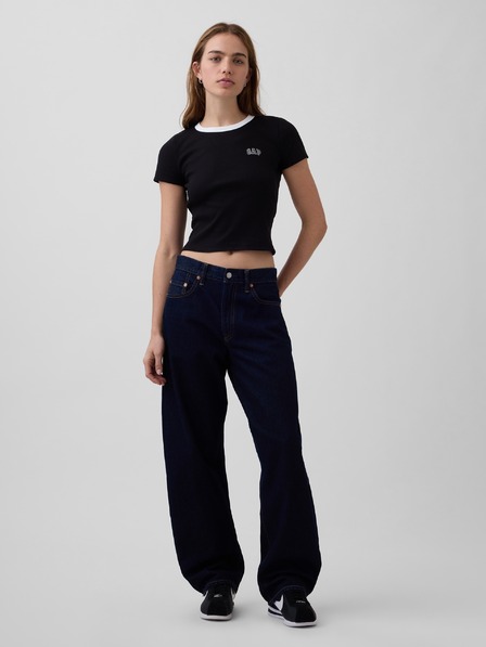 GAP Bordás póló logóval GAP