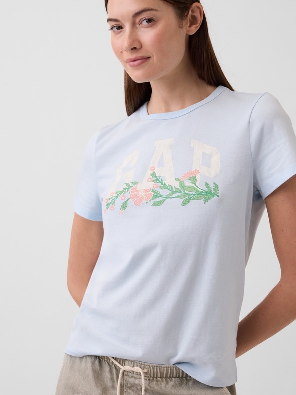 GAP GAP logó v-ss camo arch póló