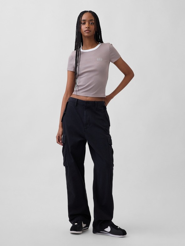 GAP Bordás póló logóval GAP