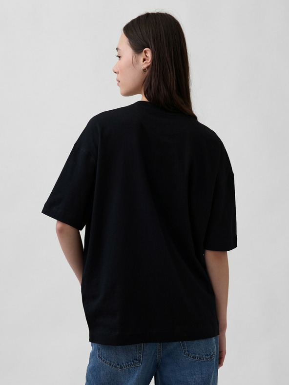 GAP Oversize póló VintageSoft logóval GAP