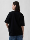 GAP Oversize póló VintageSoft logóval GAP