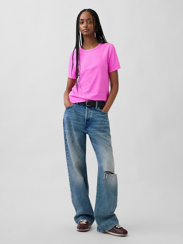 GAP Bamut póló VintageSoft GAP