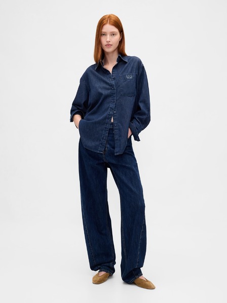 GAP Oversize farmer ing Big Shirt UltraSoft logóval GAP