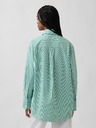 GAP Oversize popelin ing Big Shirt logóval GAP