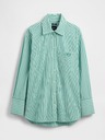 GAP Oversize popelin ing Big Shirt logóval GAP