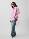 GAP Oversize popelin ing Big Shirt logóval GAP