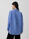 GAP Oversize popelin ing Big Shirt logóval GAP