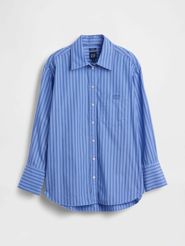 GAP Oversize popelin ing Big Shirt logóval GAP