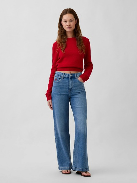 GAP High Rise stride wide-leg farmer GAP