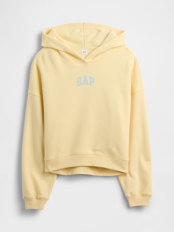 GAP Crop pulóver logóval GAP