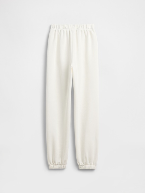 GAP Gyerek fleece sportnadrág logóval army GAP