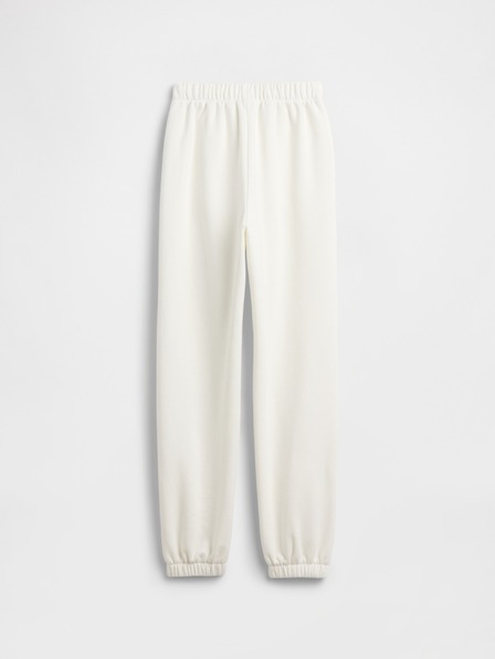 GAP Gyerek fleece sportnadrág logóval army GAP