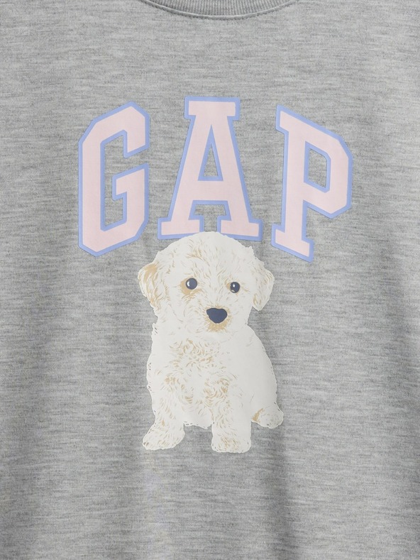 GAP Gyerek oversize pizsama póló logóval GAP