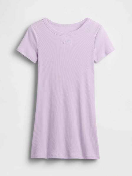 GAP Gyerek bordázott ruha logóval GAP