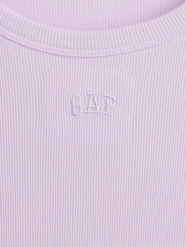 GAP Gyerek bordázott ruha logóval GAP