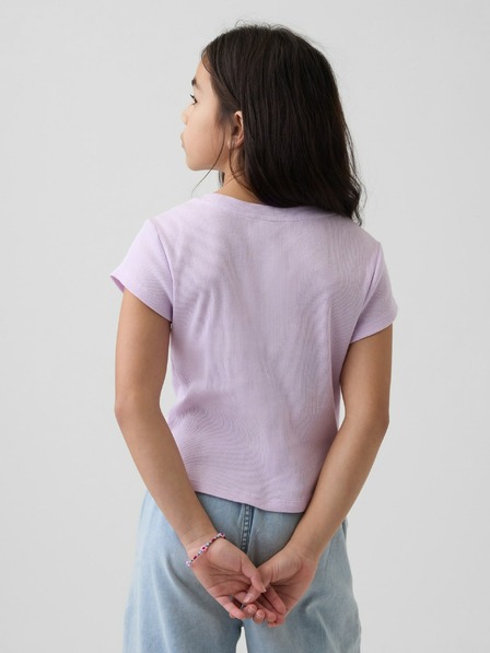 GAP Gyerek bordázott póló logóval GAP