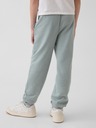 GAP Gyerek fleece sportnadrág logóval army GAP