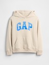 GAP Gyerek pulóver logóval és fleece béléssel GAP