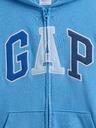 GAP Gyerek pulóver logóval és fleece béléssel GAP