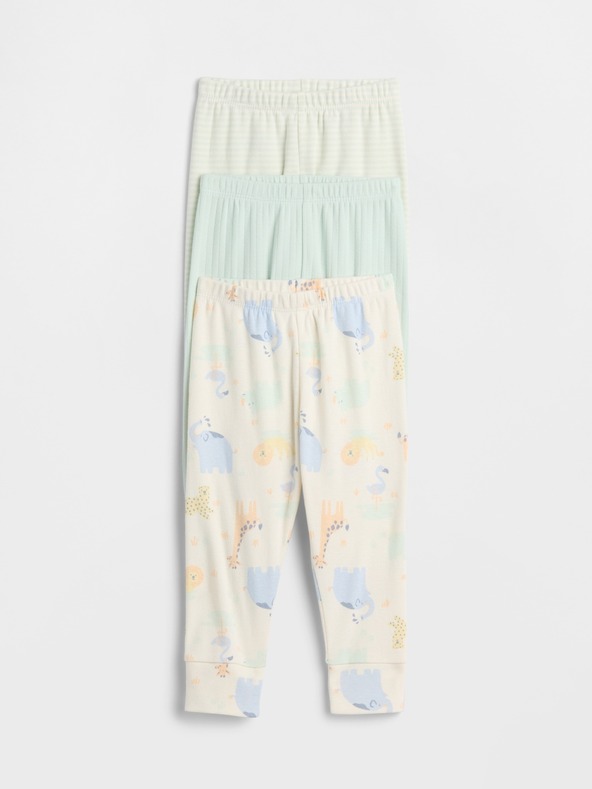 GAP Baby melegítőnadrág, 3 darabos csomag GAP