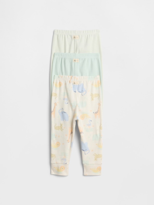 GAP Baby melegítőnadrág, 3 darabos csomag GAP