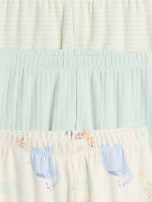 GAP Baby melegítőnadrág, 3 darabos csomag GAP