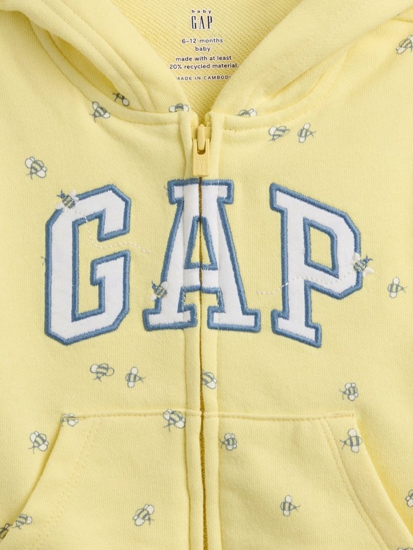 GAP Baby pulóver VintageSoft logóval GAP