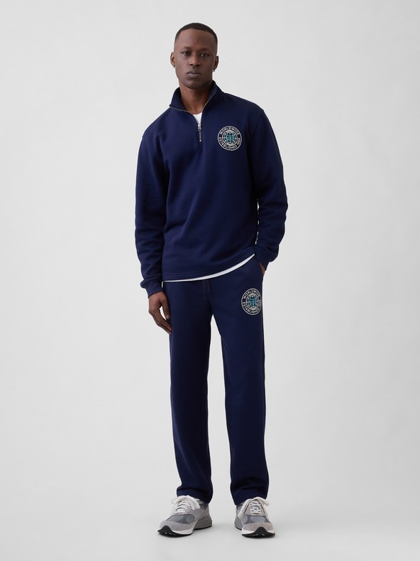 GAP Logós melegítőnadrág straight-leg GAP