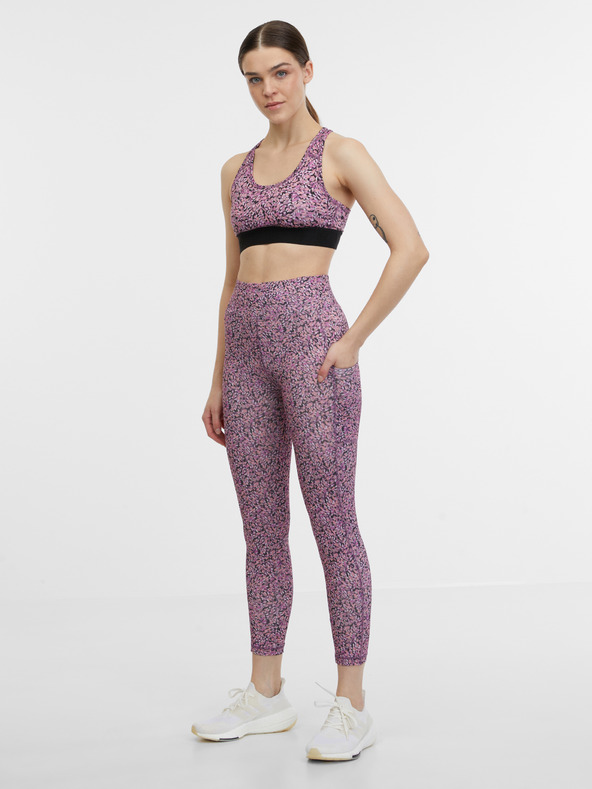 Orsay ORSAY világos lila női mintás sportmelltartó