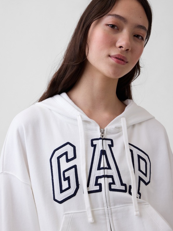 GAP Logós oversized pulóver GAP