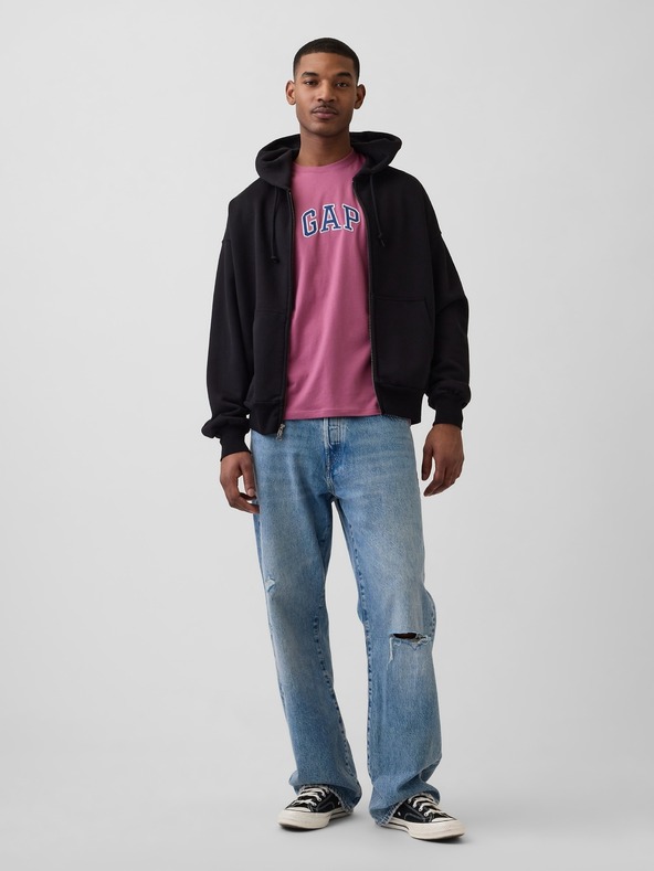 GAP GAP logó v-ss camo arch póló