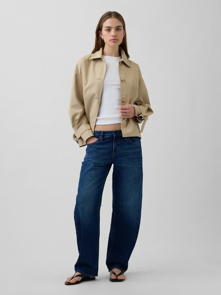 GAP Oversize cropped trenchcoat GAP