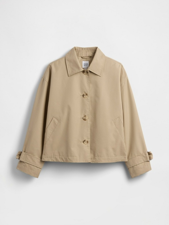 GAP Oversize cropped trenchcoat GAP