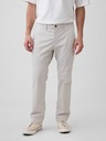 GAP Khaki nadrág straight GapFlex-szel GAP