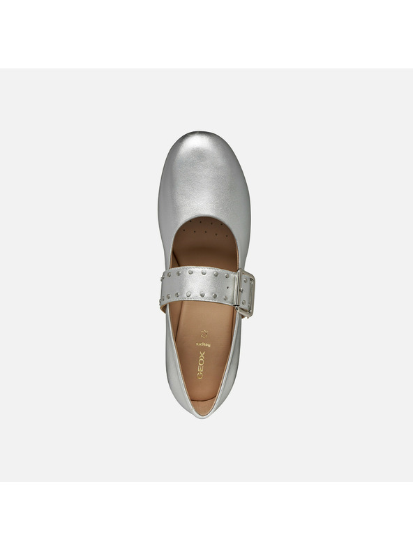 Geox Ezüst Geox New Palmaria női balerina cipő