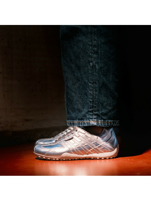 Geox Ezüst Geox Snake Original női edzőcipő