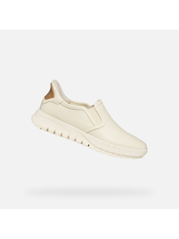 Geox Krémszínű Geox Flextride Plus Fast in női edzőcipő
