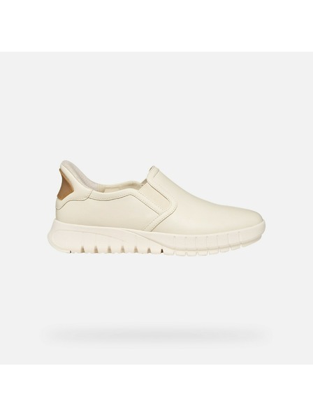 Geox Krémszínű Geox Flextride Plus Fast in női edzőcipő