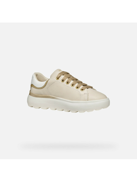 Geox Krém Geox Spherica EC4.1 női tornacipő krémszínű