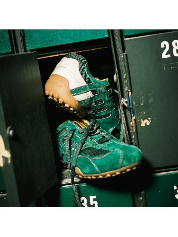 Geox Zöld férfi tornacipő Geox Snake Original