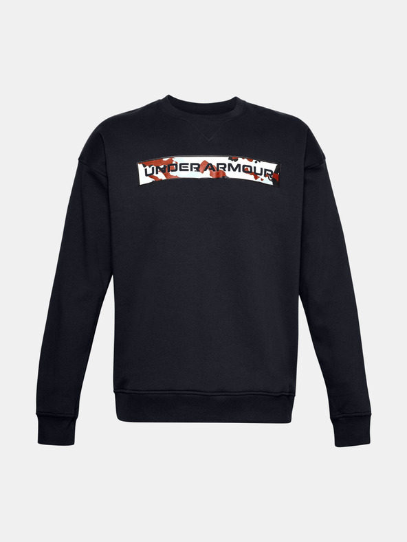 Under Armour Férfi felső Under Armour Rival Fleece Camo WM Crew