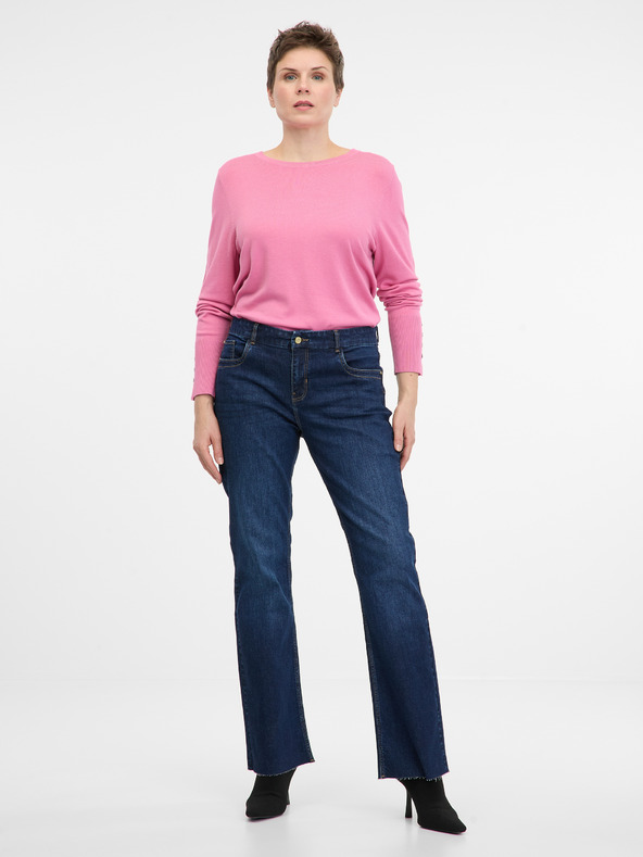 Orsay ORSAY sötétkék női bootcut farmernadrág