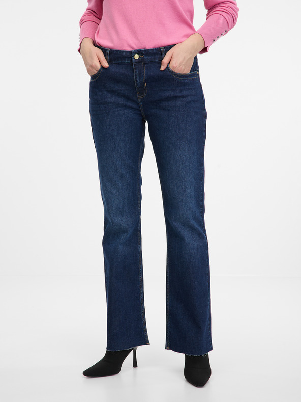 Orsay ORSAY sötétkék női bootcut farmernadrág