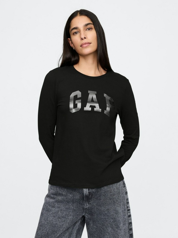 GAP GAP logó v-ss camo arch póló
